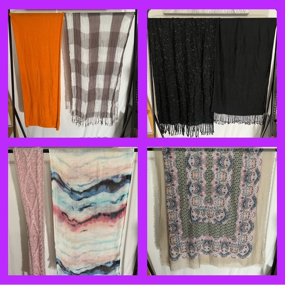 Accessories - Lot of 7 Gorgeous Scarves